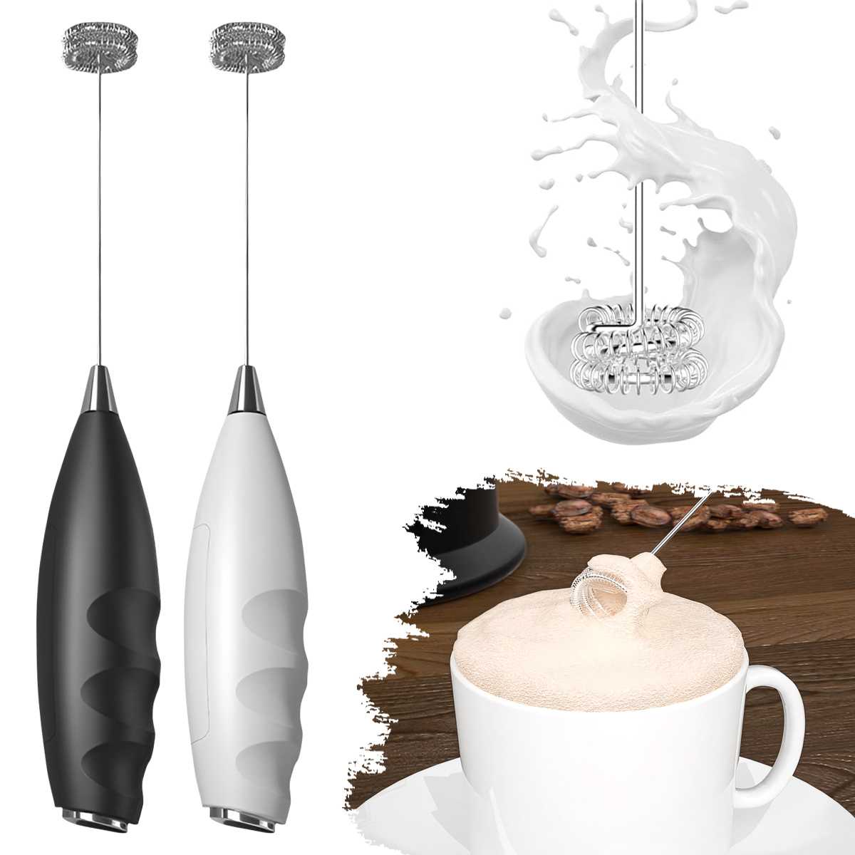 Kitchen Appliances Electric - خلاط حليب كهربائي للقهوة، خفاقة كهربائية