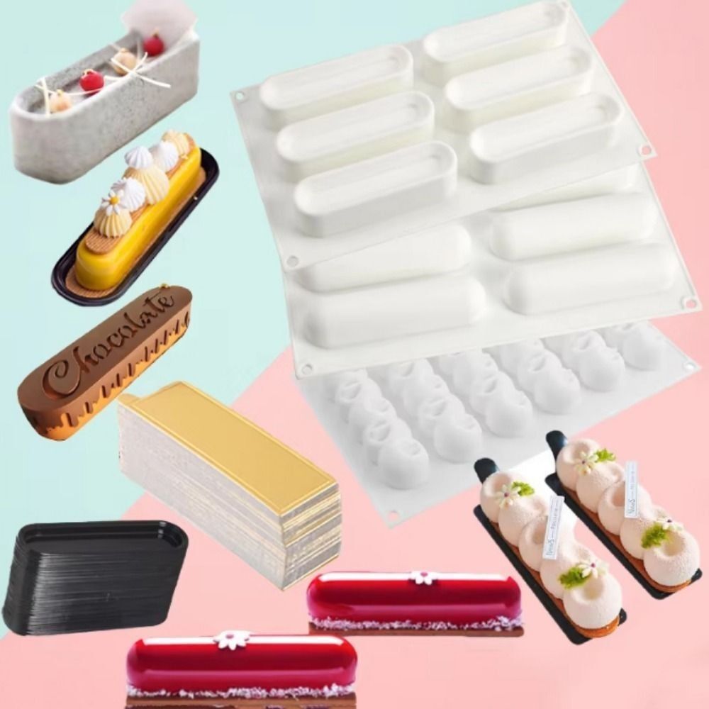 Kitchen Appliances Baking - قالب سيليكون جديد لكعكة الموس، قالب