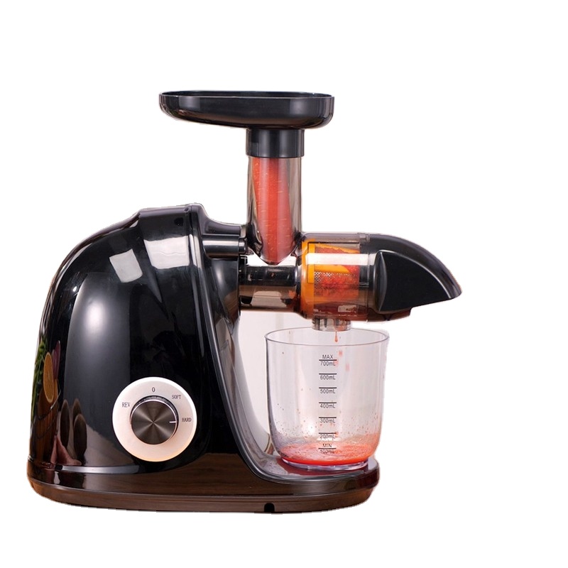 Kitchen Appliances Wholesale - عصارة بطيئة أفقية سوداء عالية الجودة