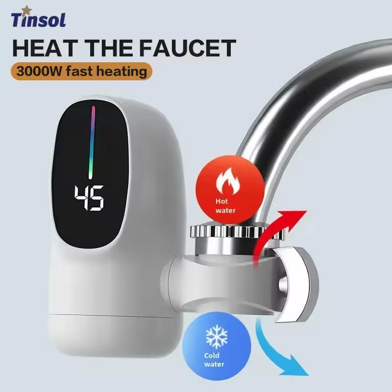 Kitchen Appliances Home - صنبور تسخين كهربائي سريع 110 فولت