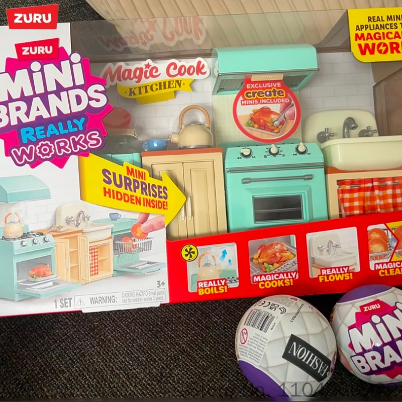 Kitchen Appliances Gift Items - مجموعة مطبخ زورو ميني براندز السحرية