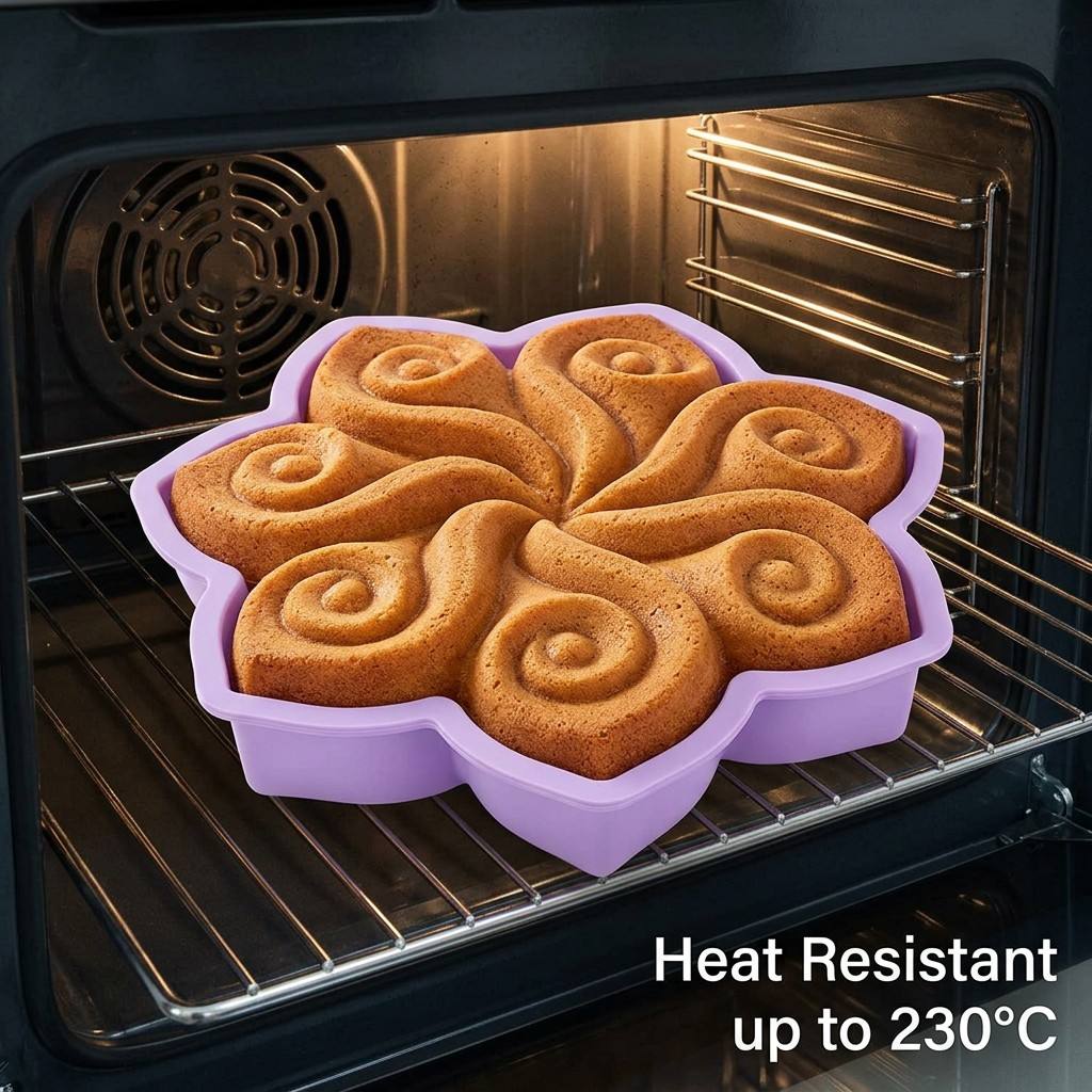 قالب كيك سيليكون كبير على شكل  - مراجعة Kitchen Appliances Baking وسعره