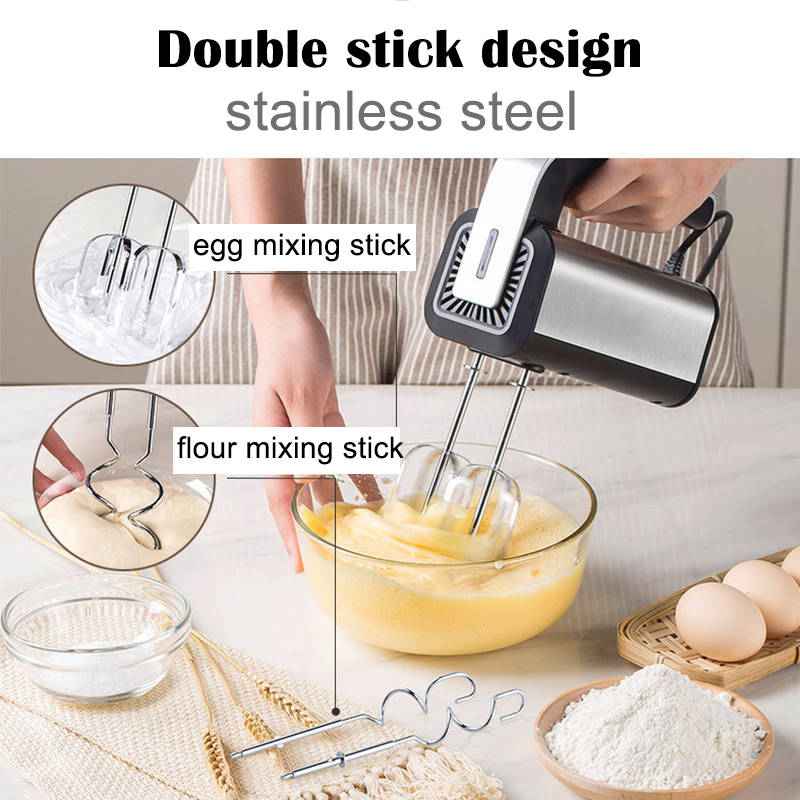 خلاط يدوي كهربائي من الفولاذ ا - مراجعة Hand Mixer Electric وسعره