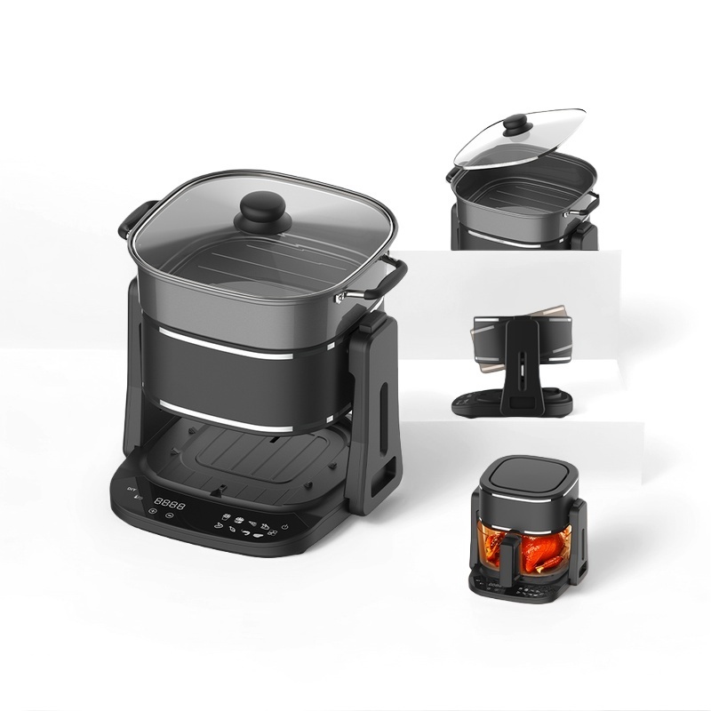تسخين سريع مربع خالي من الزيت  - مراجعة Kitchen Appliances Wholesale وسعره