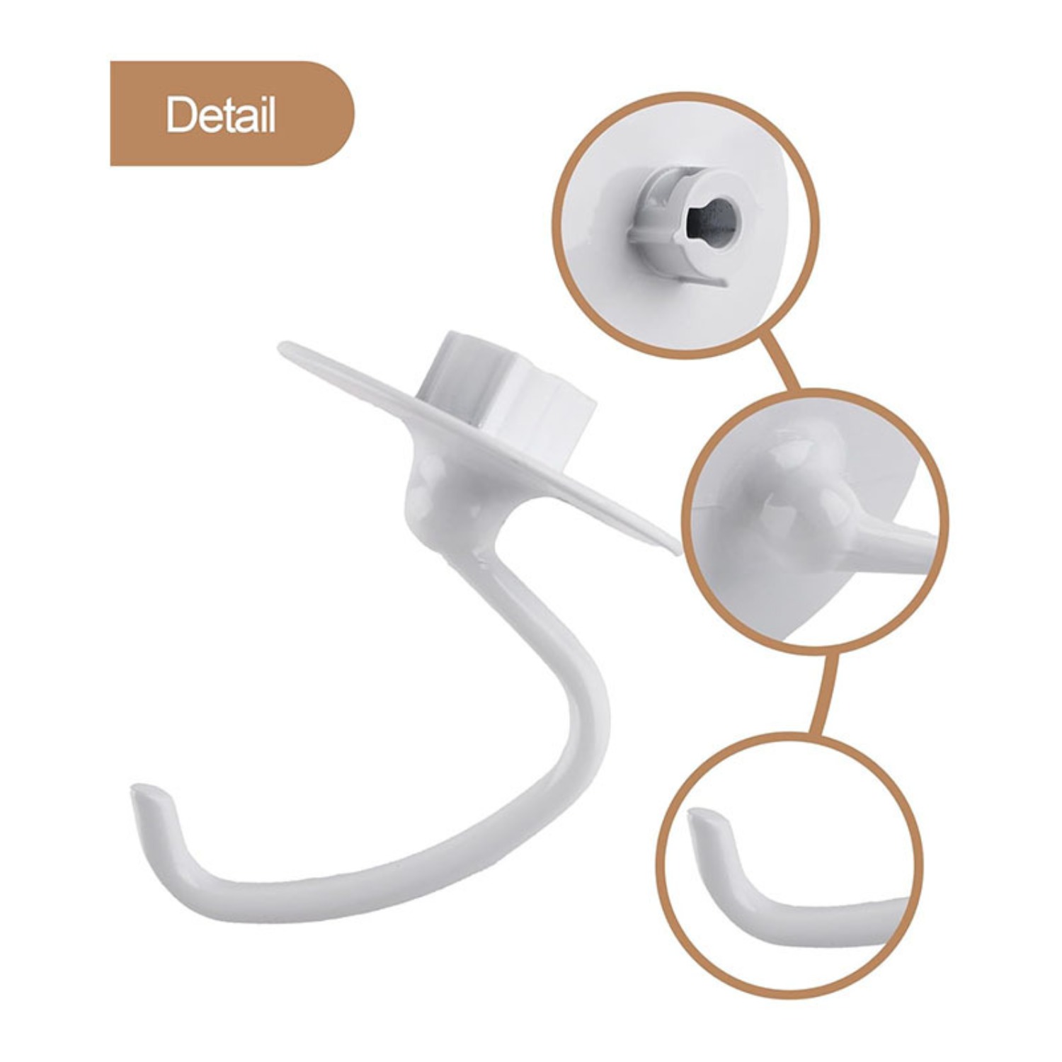 خطاف العجين المطلي لـ K45DH 4. - مراجعة Kitchen Appliances Electric وسعره