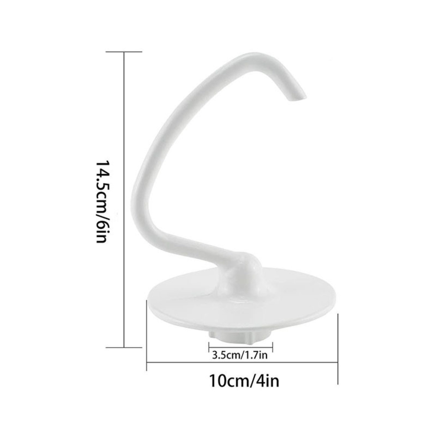 خطاف العجين المطلي لـ K45DH 4. - مراجعة Kitchen Appliances Electric وسعره
