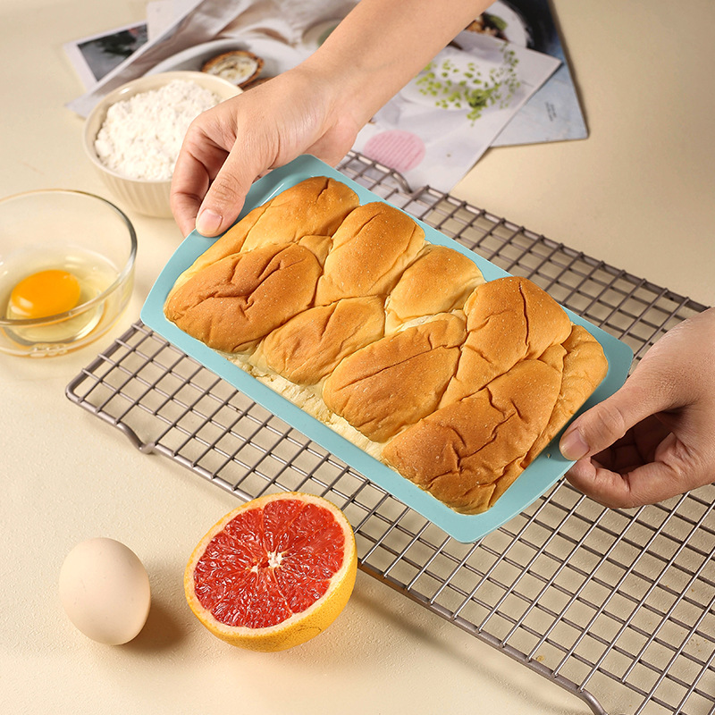 قالب كعك سيليكون مستطيل ، مطبخ - مراجعة Kitchen Appliances Baking وسعره