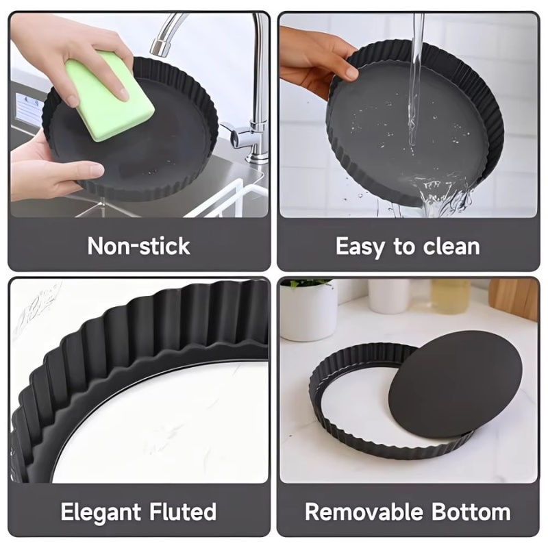 قالب تارت قابل للإزالة من الأس - مراجعة Kitchen Appliances For Baking وسعره